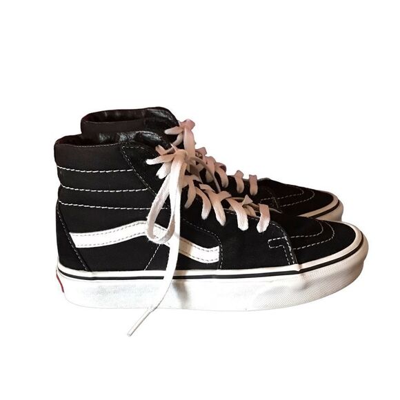 Vans Shoes Woman’s Size 5 Off The Wall High Top Sneakers - Picture 3 of 12